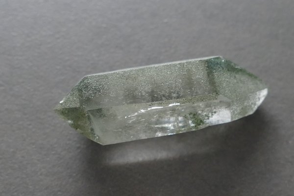 Bergkristall - Doppelender-Chloritquarz (08)